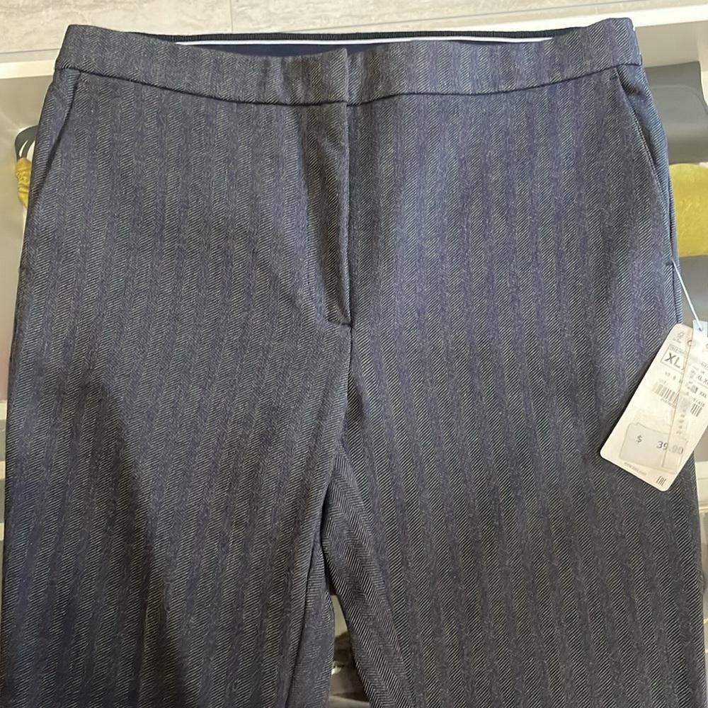 NWT Zara Basic Collection Navy Pants - Picture 10 of 11